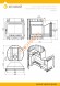 Печь банная Везувий Скиф Ковка 16 Панорама М