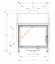 Каминная топка Hitze STMA59X43S
